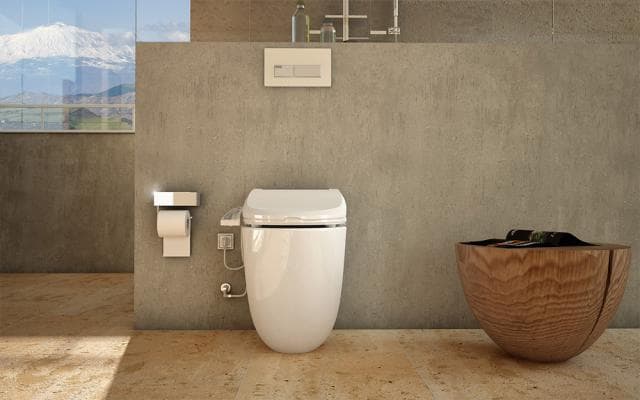 USPA 7235 Design Toilettenbidet / Washlet Aufsatz